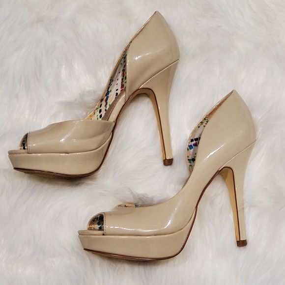 Fergalicious Nude Heels - Picture 2 of 8